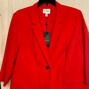 Red blazer